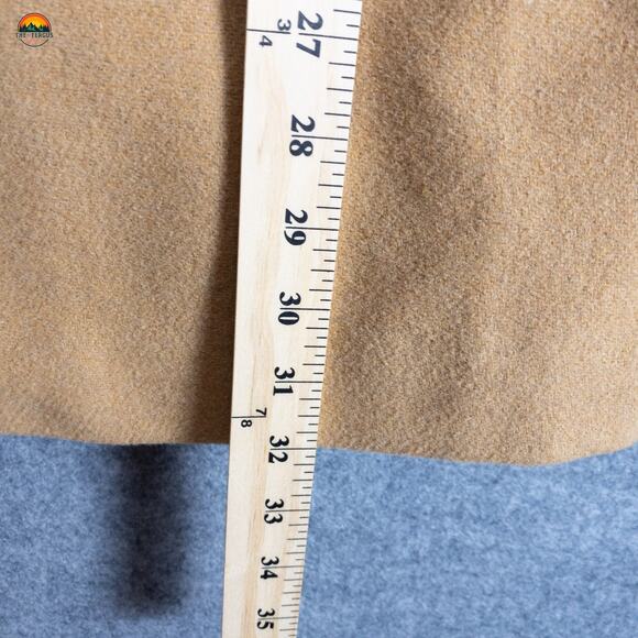 Maurices Overcoat Tan Long Sleeve Full-Zip Pockets Women's Size Medium - Picture 7 of 15